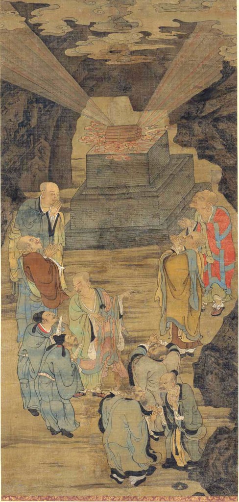 14 周季常（南宋），《罗汉图》，设色绢本，1178年
